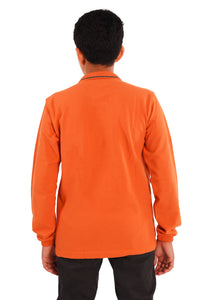 Polo long sleeves, unisex